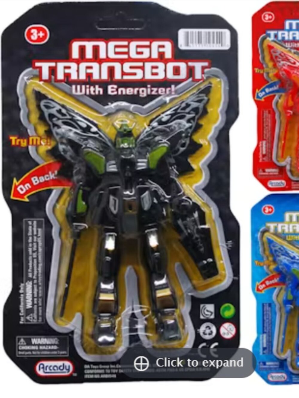 3 lots Mega Transbot Action Figures BRAND NEW Variety color